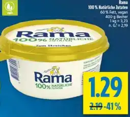 diska Rama 100% Natürliche Zutaten Angebot