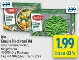 diska iglo Gemüse Frisch vom Feld Angebot