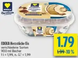 diska EDEKA Herzstücke Eis Angebot