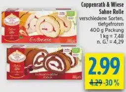diska Coppenrath & Wiese Sahne Rolle Angebot