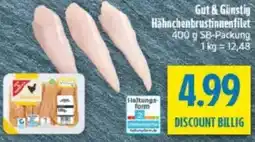 diska Gut & Günstig Hähnchenbrustinnenfilet Angebot