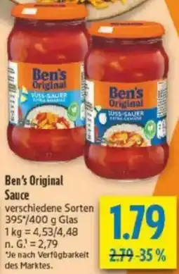 diska Ben's Original Sauce Angebot