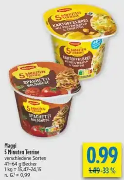 diska Maggi 5 Minuten Terrine Angebot