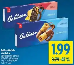 diska Bahlsen Waffeln oder Kekse Angebot