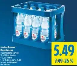 diska Franken Brunnen Mineralwasser Angebot
