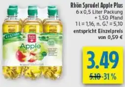 diska Rhön Sprudel Apple Plus Angebot