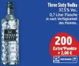 diska Three Sixty Vodka Angebot