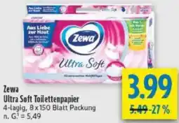 diska Zewa Ultra Soft Toilettenpapier Angebot