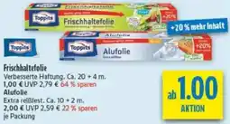 diska Toppits Frischhaltefolie Angebot