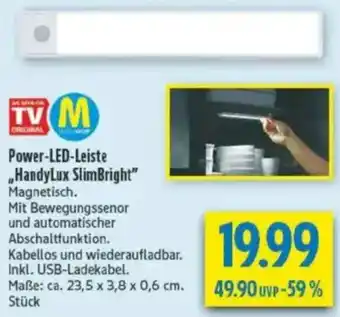 diska Power-LED-Leiste „HandyLux SlimBright" Angebot