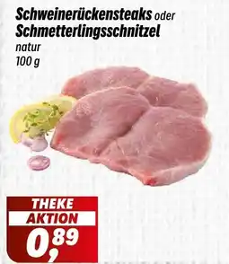 Simmel Schweinerückensteaks oder Schmetterlingsschnitzel Angebot