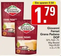 WEZ Giovanni Ferrari Grana Padano DOP Angebot