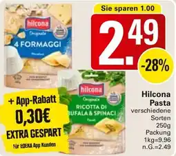 WEZ Hilcona Pasta Angebot