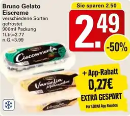 WEZ Bruno Gelato Eiscreme Angebot