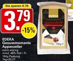 WEZ EDEKA Genussmomente Appenzeller Angebot