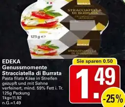 WEZ EDEKA Genussmomente Stracciatella di Burrata Angebot