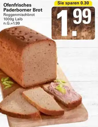 WEZ Ofenfrisches Paderborner Brot Angebot