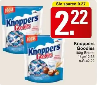 WEZ Knoppers Goodies Angebot