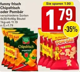 WEZ funny frisch Chipsfrisch oder Pombär Angebot