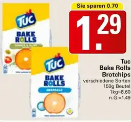 WEZ Tuc Bake Rolls Brotchips Angebot