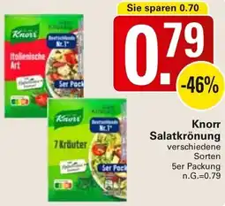 WEZ Knorr Salatkrönung Angebot