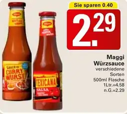 WEZ Maggi Würzsauce Angebot