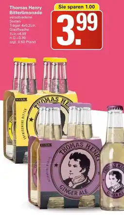 WEZ Thomas Henry Bitterlimonade Angebot