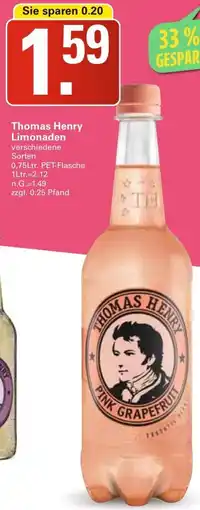 WEZ Thomas Henry Limonaden Angebot