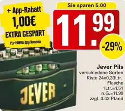 WEZ Jever Pils Angebot