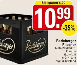 WEZ Radeberger Pilsener Angebot