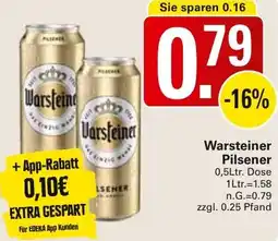 WEZ Warsteiner Pilsener Angebot