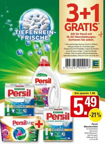 WEZ Persil Waschmittel Angebot