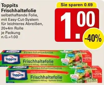 WEZ Toppits Frischhaltefolie Angebot