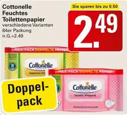 WEZ Cottonelle Feuchtes Toilettenpapier Angebot