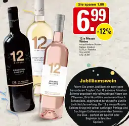 WEZ 12 e Mezzo Weine Angebot