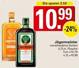 WEZ Jägermeister Angebot