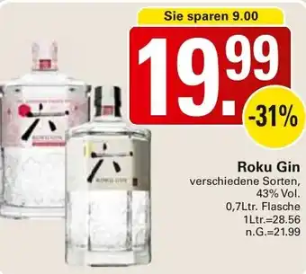 WEZ Roku Gin Angebot
