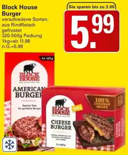 WEZ Block House Burger Angebot