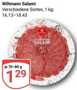 Globus Wiltmann Salami Angebot