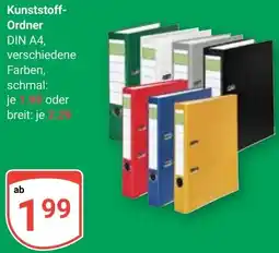 Globus Kunststoff Ordner Angebot