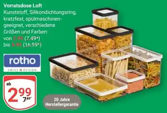 Globus rotho Vorratsdose Loft Angebot