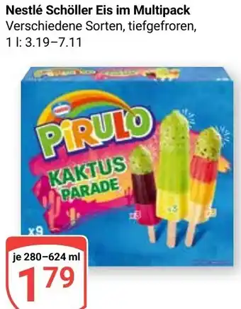 Globus Nestlé Schöller Eis im Multipack Angebot