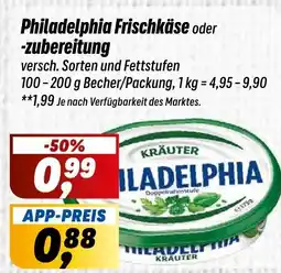 Simmel Philadelphia Frischkäse oder -zubereitung Angebot