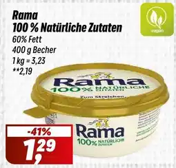 Simmel Rama 100% Natürliche Zutaten Angebot