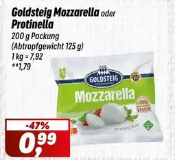 Simmel Goldsteig Mozzarella oder Protinella Angebot