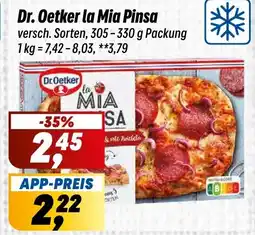 Simmel Dr. Oetker la Mia Pinsa Angebot