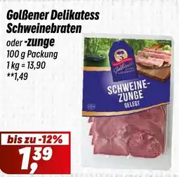 Simmel Golßener Delikatess Schweinebraten oder -zunge Angebot