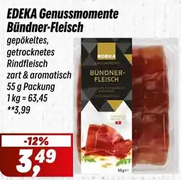Simmel EDEKA Genussmomente Bündner-Fleisch Angebot