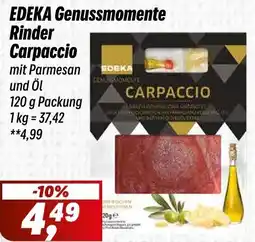 Simmel EDEKA Genussmomente Rinder Carpaccio Angebot