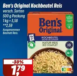 Simmel Ben's Original Kochbeutel Reis Angebot